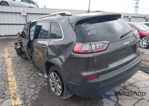 2021 Jeep Cherokee Latitude Plus Fwd from USA, damaged, VIN 1C4PJLLB5MD146855